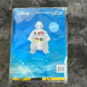 New Disney Mickey and Minnie Mouse Rain Poncho